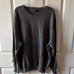 Polo by Ralph Lauren Men's Charcoal Crewneck Sweater Size 4XB